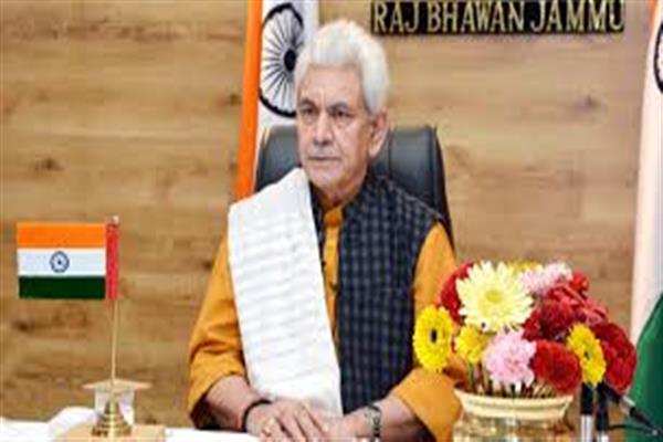 Lt Governor Manoj Sinha