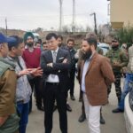 Lok Sabha Elections 2024:                            DEO Baramulla visits AC 13-Pattan; inspects SSTs & availability of AMFs at polling stations