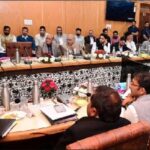 CM Omar Abdullah chairs review meeting at Pulwama