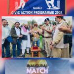 Police Cricket Knockout Tournament Inaugurated at Uri under Civic Action Programme 2025
