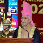Lieutenant Governor addressed the 21st Convocation of University of Kashmir