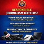 BREAKING: J&K Police have called upon all media houses & news platforms to uphold highest standards of responsibility & professionalism in their coverage