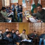 ADC Handwara reviews flood preparedness, issues directions for Disaster Management