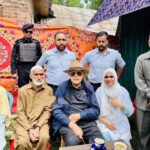 National Conference President Dr. Farooq Abdullah Visits Residence of Dr. Sumaiya Rasool at Batpora Kunzer, Appreciates Her Academic Excellence