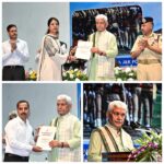 Lieutenant Governor Hands Over Appointment Letters to Newly Appointed Constables of J&K Police