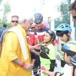 South Kashmir Volleyball League-2026 Inaugurated in Shopian, LG Dedicates Indoor Sports Hall at Arhama
