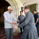 Chief Minister Omar Abdullah meets former J&K Governor N. N. Vohra
