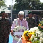 LG Sinha Pays Rich Tributes to Martyred Army Officer Lt Parmeshwar Goswami