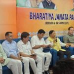 BJP Reviews Preparations for Secretariat Gherao March in Srinagar; Sat Sharma, Sunil Sharma Chair Key Strategy Meeting
