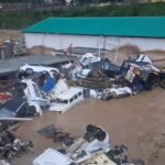 Flash Floods Submerge Bela Colony In Rajouri, Vehicles Swept Away From Bus Stand