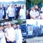 Chief Minister Omar Abdullah visits flood-affected Rajouri, reviews damage; meets affected families