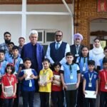 Lieutenant Governor Celebrates Raksha Bandhan with students from DPS Baramulla