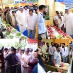 CM lays foundation stone for Fruit & Vegetable Mandi at Wussan Bangil, Tangmarg