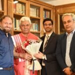 CII J&K Delegation Meets LG Sinha Ahead of 3rd Health Conclave in Srinagar
