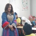 Actress Hina Khan Visits Dagger Parivaar School in Baramulla, Interacts with Specially Abled Children
