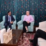 Bangladesh High Commissioner calls on CM Omar Abdullah in Srinagar