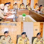 IGP Kashmir Reviews Security, Law and Order Situation in Sopore