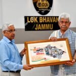 Lieutenant Governor Launches “Nasha Mukt Bharat” Documentary and Collage Exhibition of University of Jammu