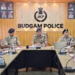 IGP Kashmir Takes Stock of Budgam Security, Crime Situation; Directs Officers to Strengthen Vigilance